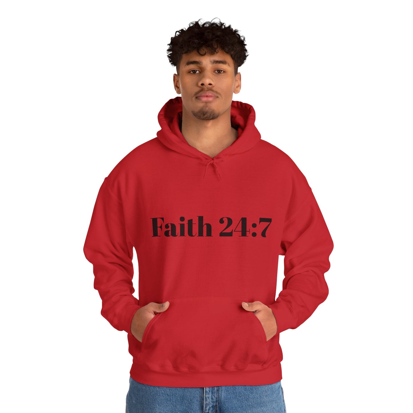 Faith 24:7 Unisex Heavy Blend™ Hooded Sweatshirt