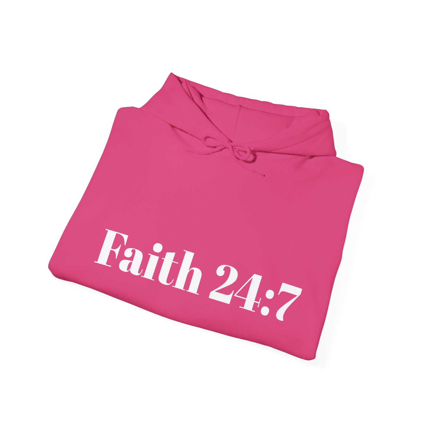 Faith 24:7 Unisex Heavy Blend™ Hooded Sweatshirt