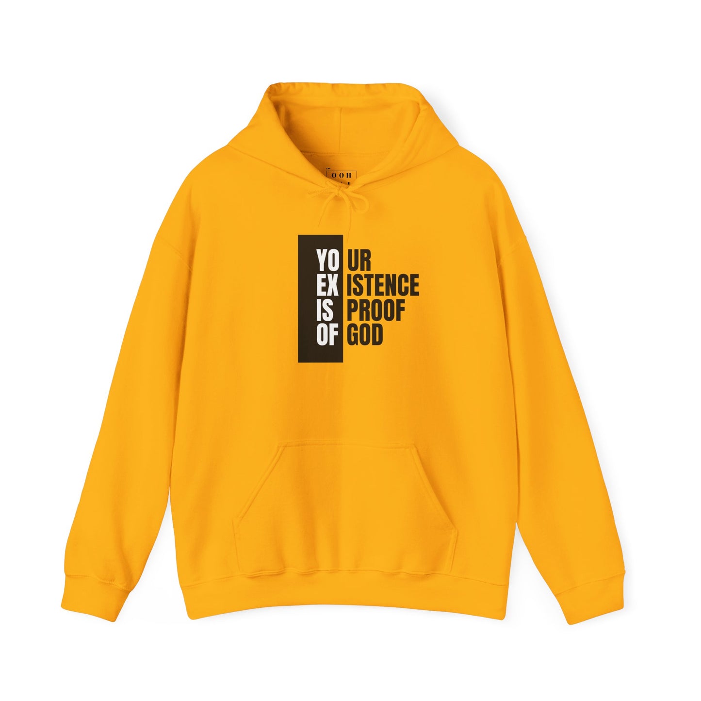 "Your Existence is Proof of God" Unisex Heavy Blend™ Hooded Sweatshirt