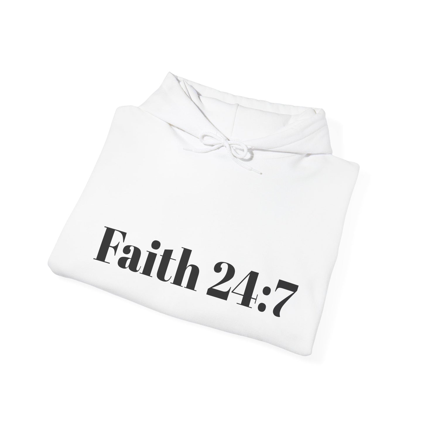 Faith 24:7 Unisex Heavy Blend™ Hooded Sweatshirt