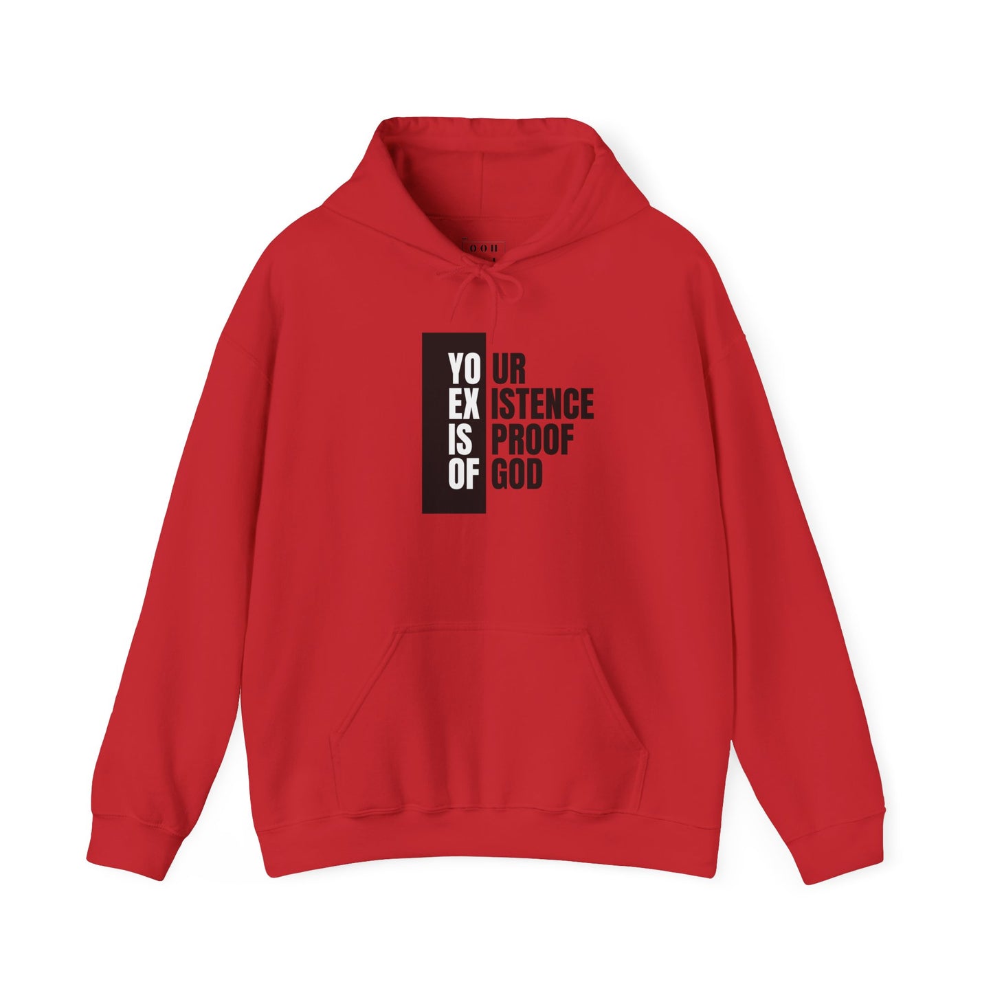 "Your Existence is Proof of God" Unisex Heavy Blend™ Hooded Sweatshirt