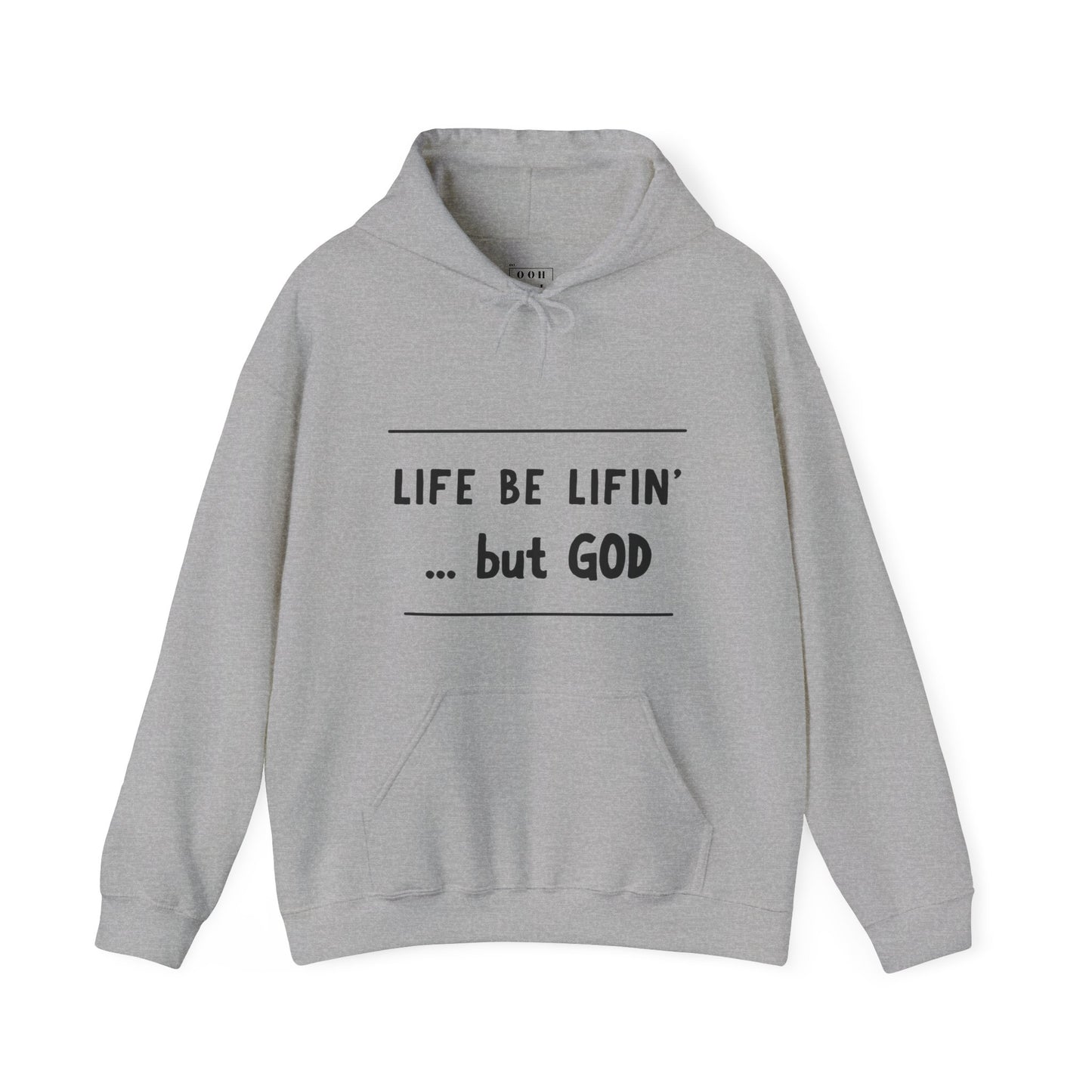 ...but God Unisex Heavy Blend™ Hooded Sweatshirt