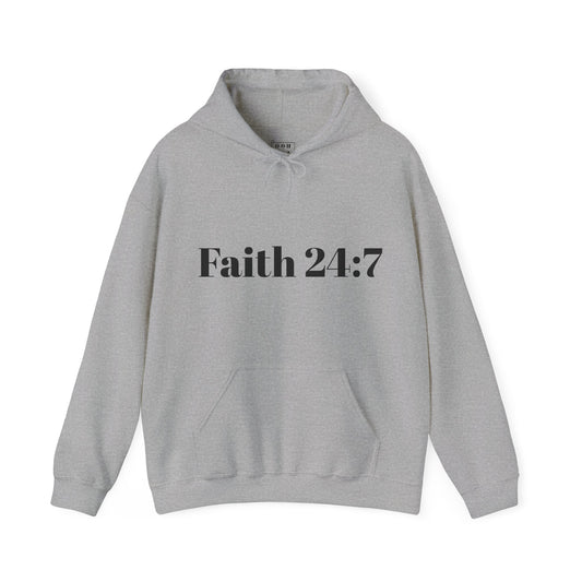 Faith 24:7 Unisex Heavy Blend™ Hooded Sweatshirt