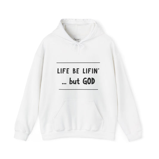 ...but God Unisex Heavy Blend™ Hooded Sweatshirt