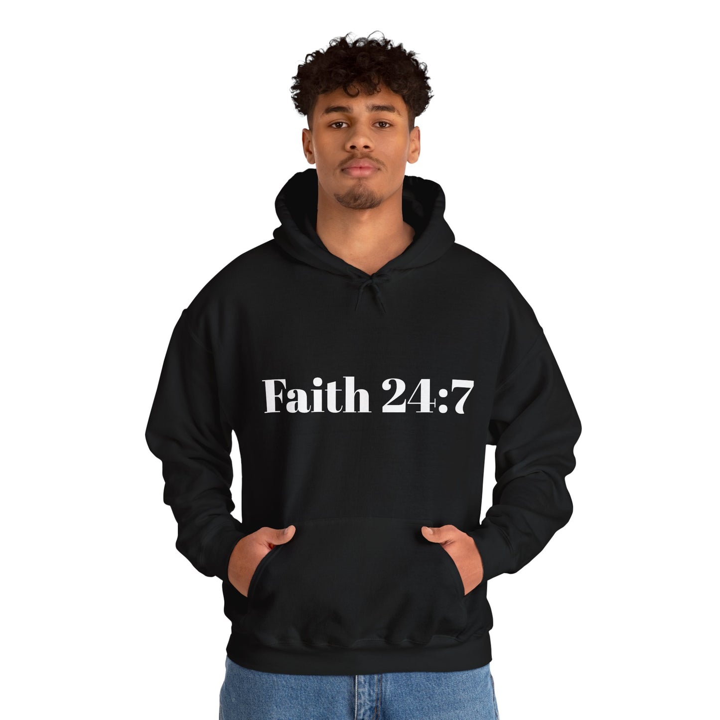 Faith 24:7 Unisex Heavy Blend™ Hooded Sweatshirt
