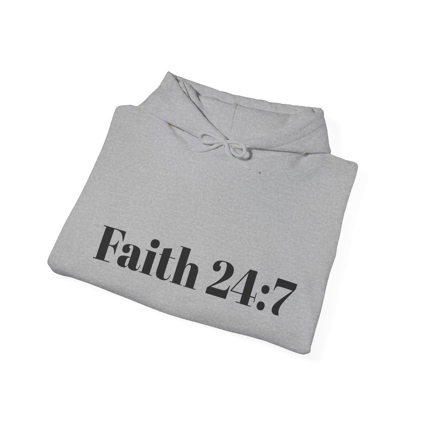 Faith 24:7 Unisex Heavy Blend™ Hooded Sweatshirt
