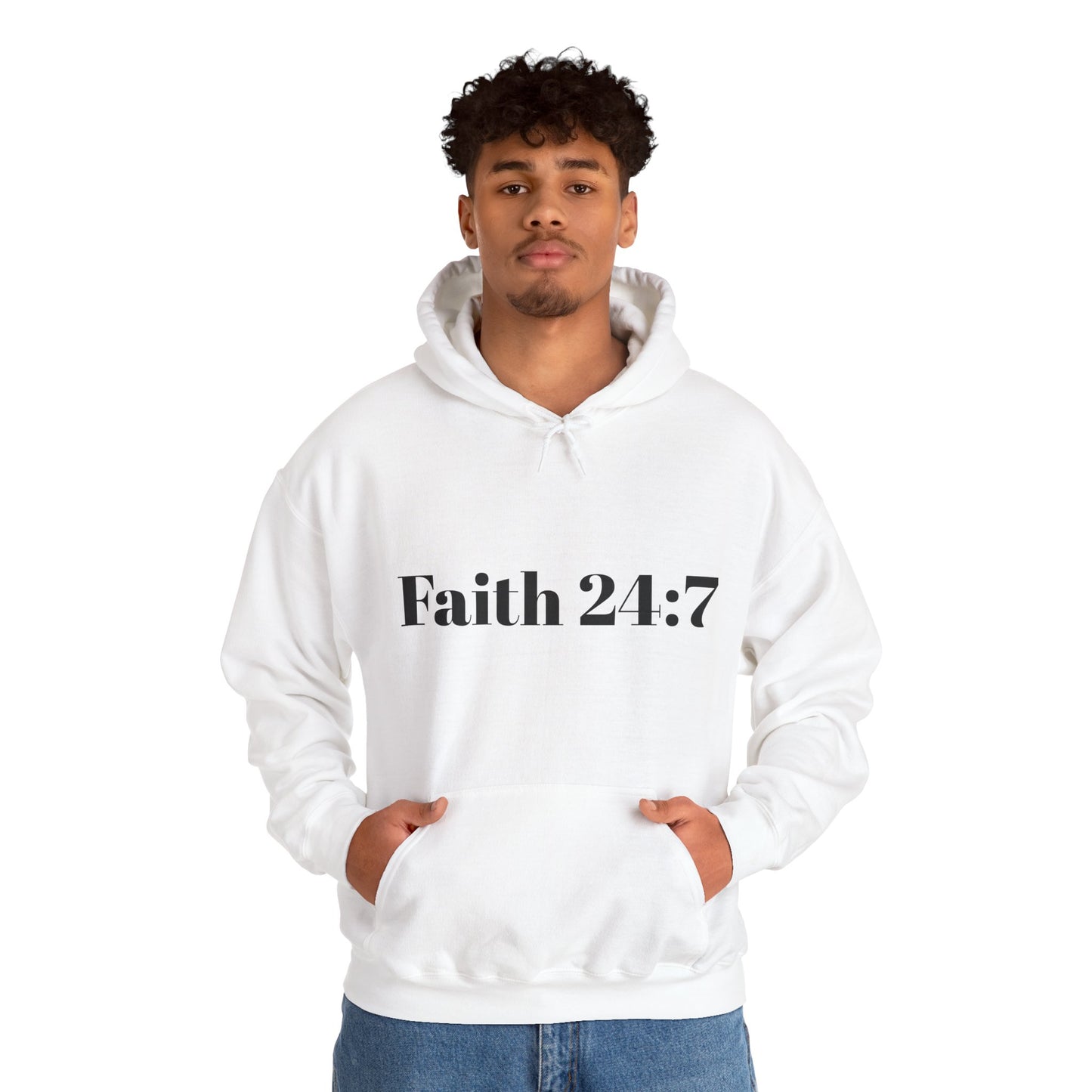 Faith 24:7 Unisex Heavy Blend™ Hooded Sweatshirt