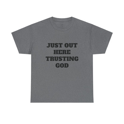 Trusting God Unisex Heavy Cotton Tee