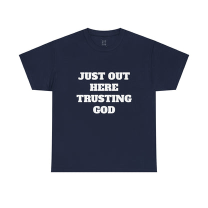 Trusting God Unisex Heavy Cotton Tee