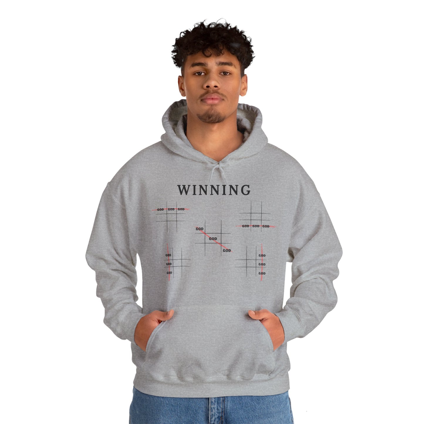 Winning God Hooded Sweatshirt