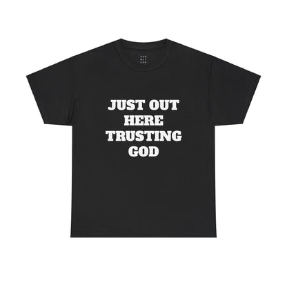 Trusting God Unisex Heavy Cotton Tee