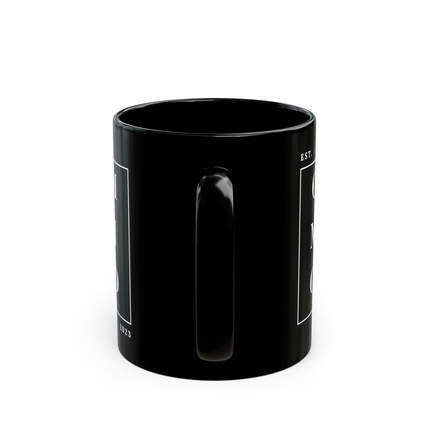 Ooh Mai God™ Black Mug (11oz)