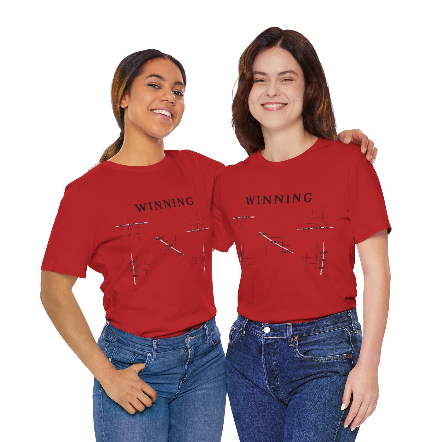 Winning God Unisex Jersey Short Sleeve Tee