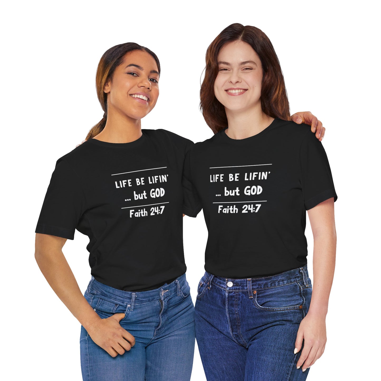 Life be lifin' Unisex Short Sleeve Tee