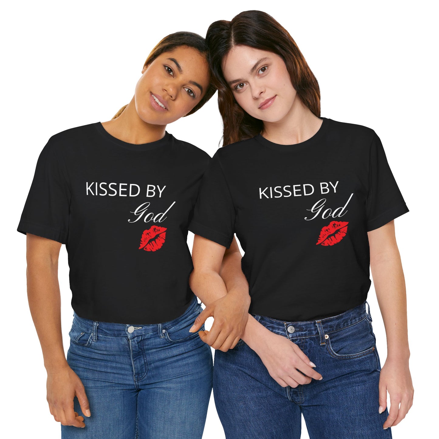 Kissed by God Unisex Jersey Short Sleeve Tee