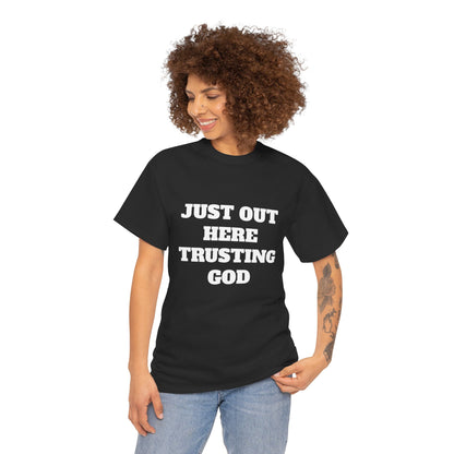 Trusting God Unisex Heavy Cotton Tee