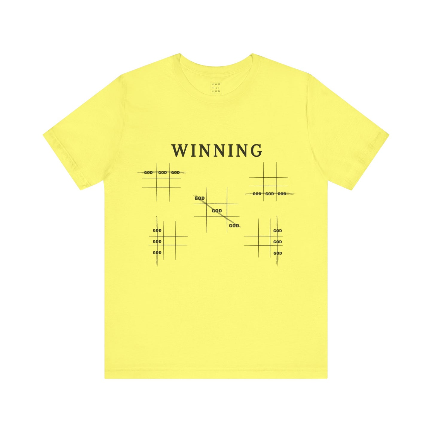 Winning God Unisex Jersey Short Sleeve Tee