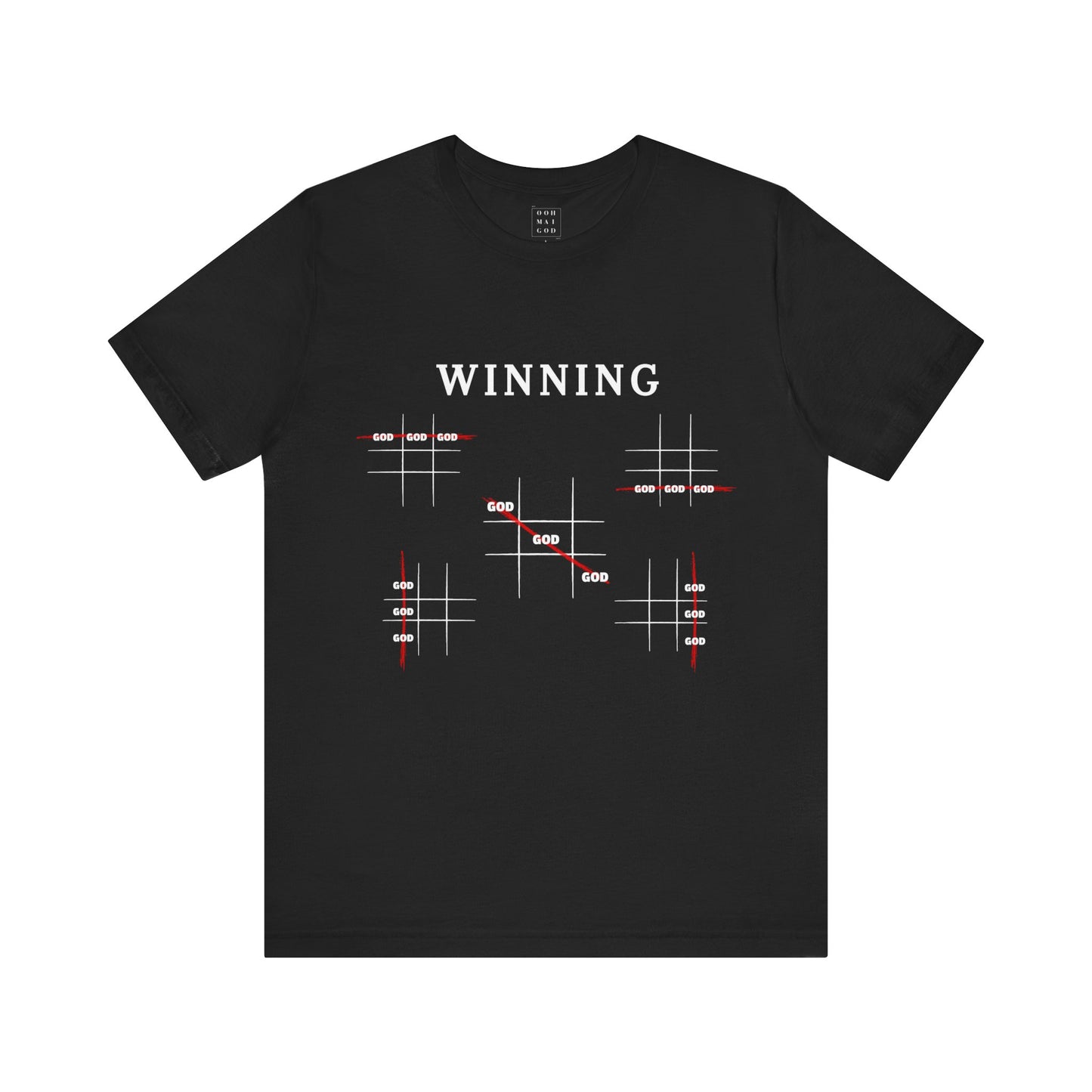 Winning God Unisex Jersey Short Sleeve Tee