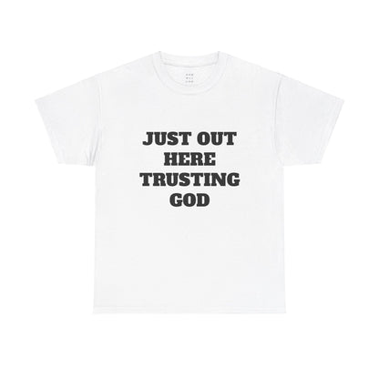 Trusting God Unisex Heavy Cotton Tee