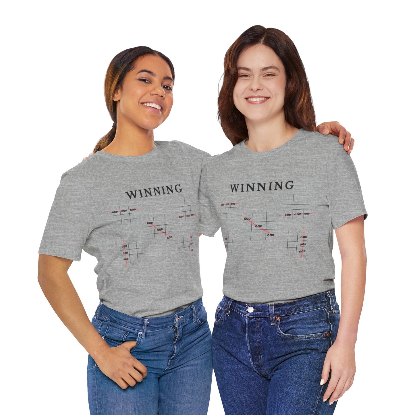 Winning God Unisex Jersey Short Sleeve Tee