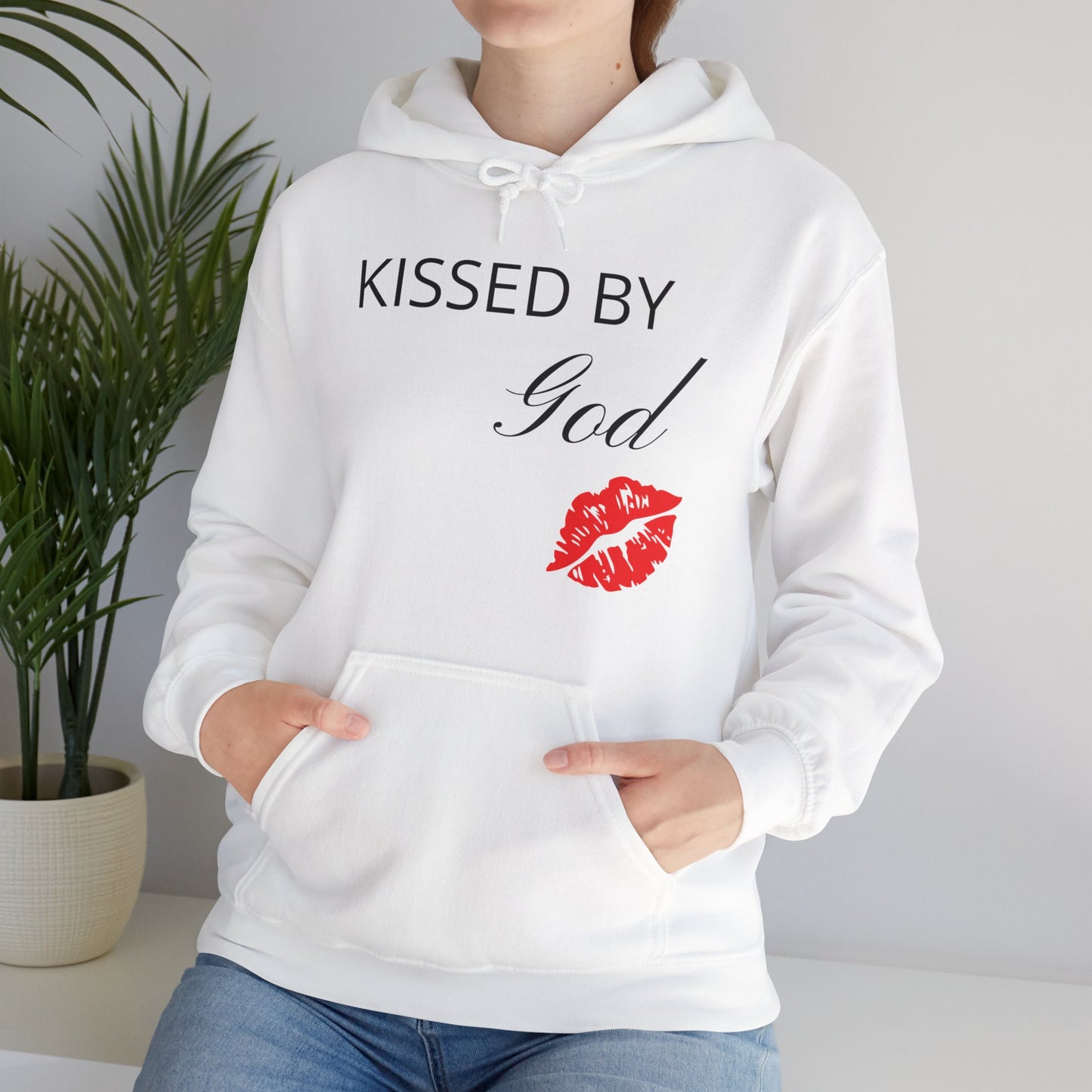 Kissed by God Unisex Hooded Sweatshirt