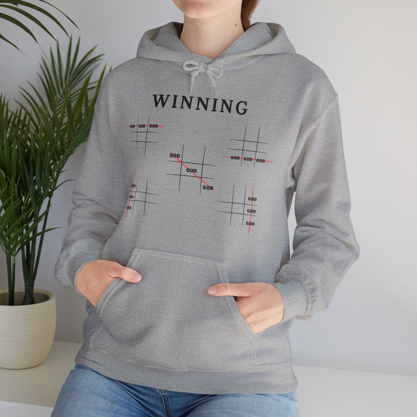 Winning God Hooded Sweatshirt