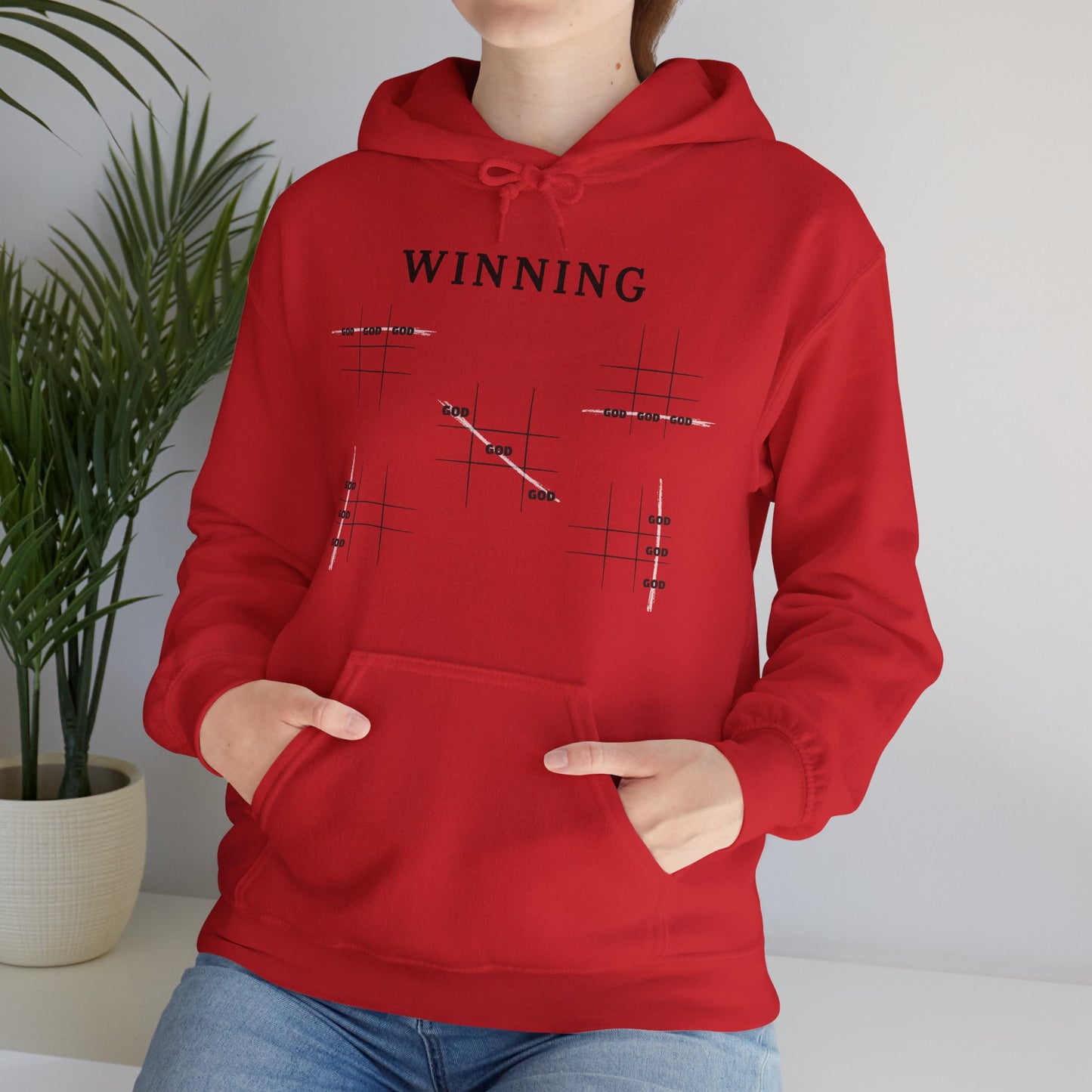 Winning God Hooded Sweatshirt