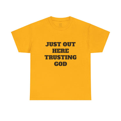 Trusting God Unisex Heavy Cotton Tee