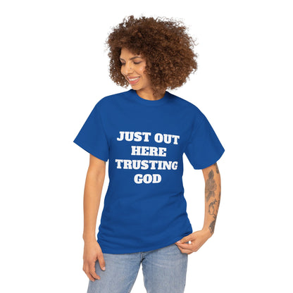 Trusting God Unisex Heavy Cotton Tee