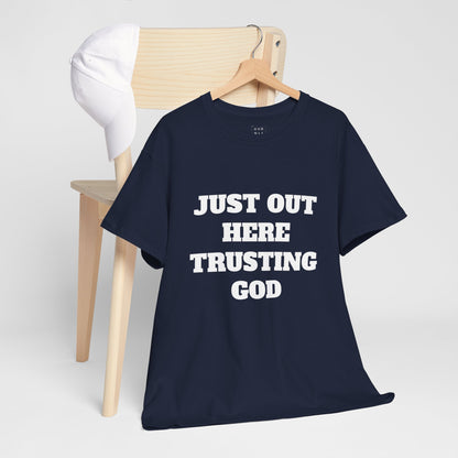 Trusting God Unisex Heavy Cotton Tee