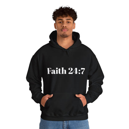 Faith 24:7 Unisex Heavy Blend™ Hooded Sweatshirt