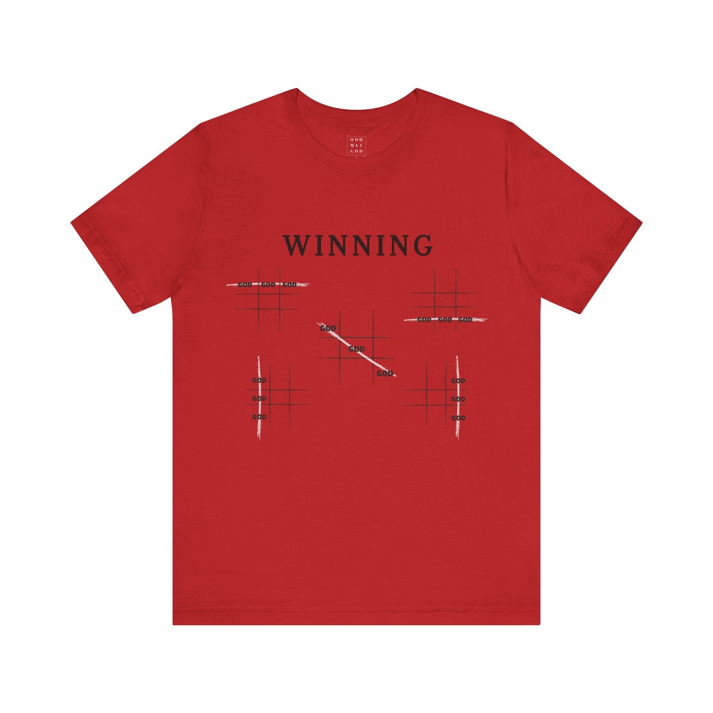 Winning God Unisex Jersey Short Sleeve Tee