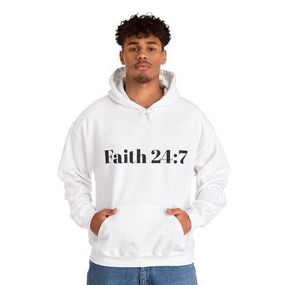 Faith 24:7 Unisex Heavy Blend™ Hooded Sweatshirt